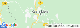 Kuala Lipis map